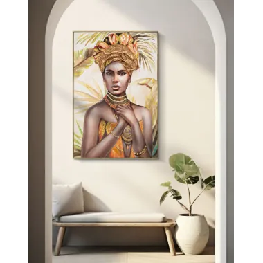 Malowidło na płótnie z ramą DEVA -A- 82 x 4,5 x 122 cm